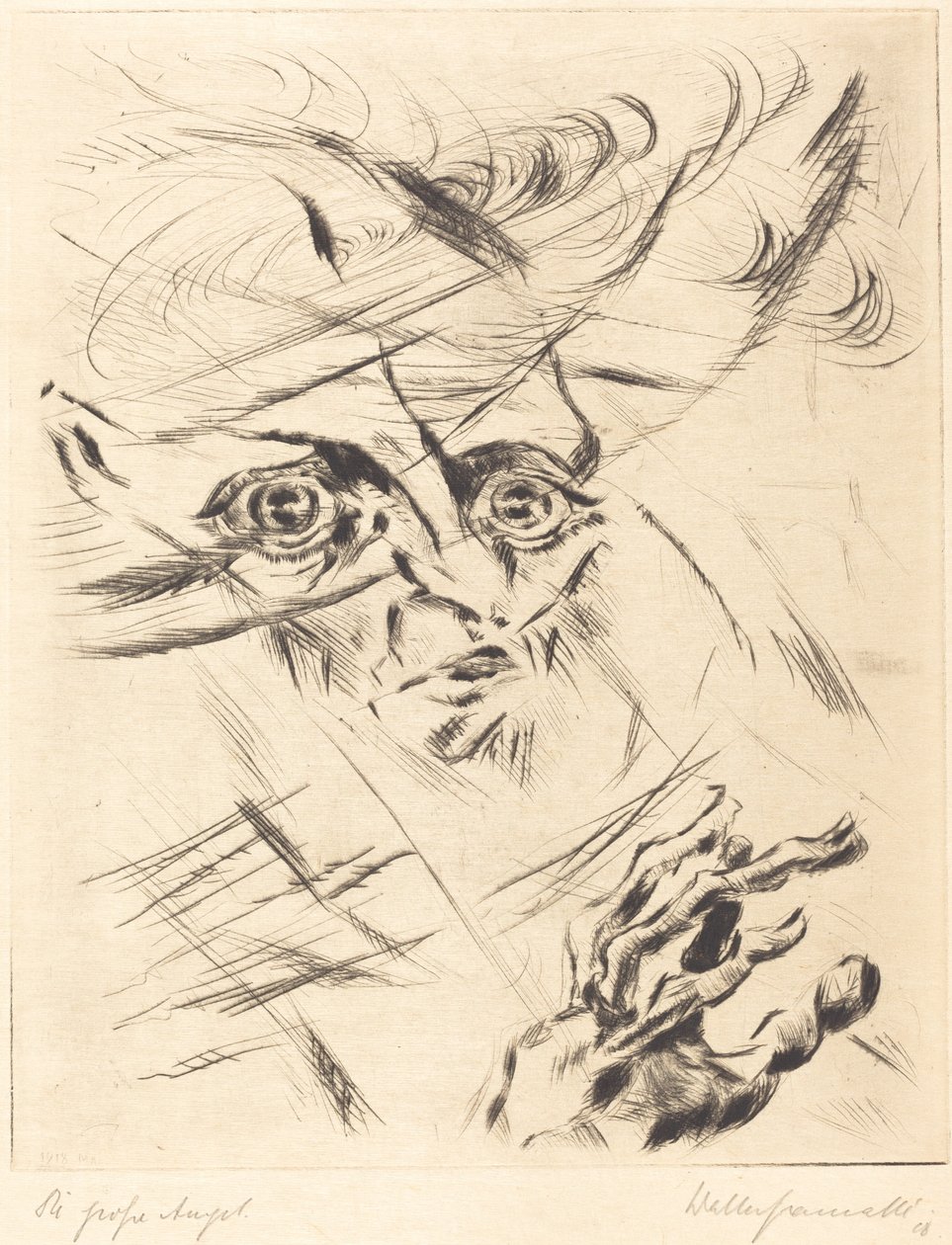 The Great Anxiety by Walter Gramatte