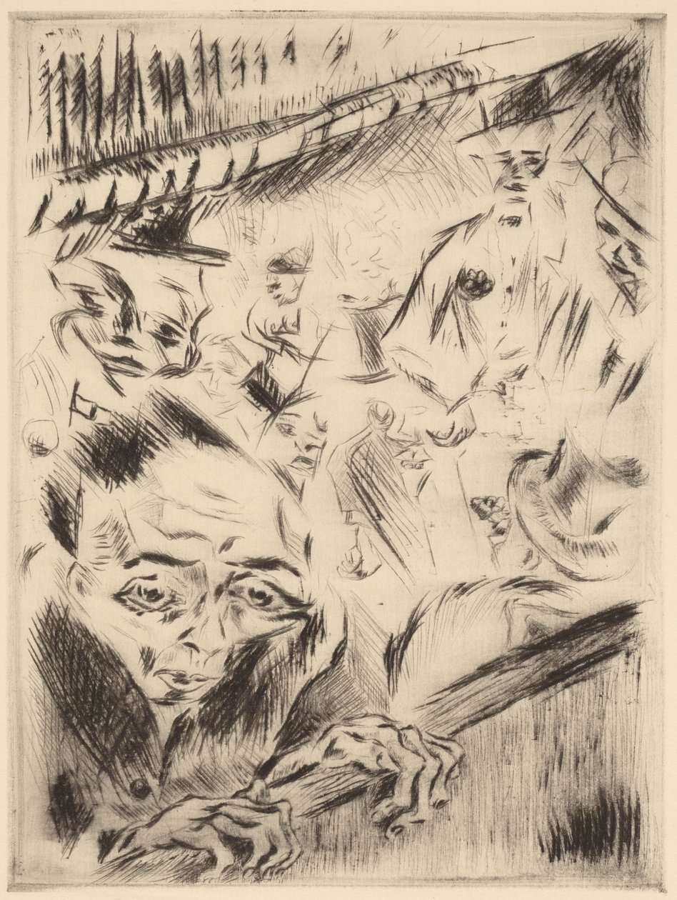 Robert in the Theater by Walter Gramatte