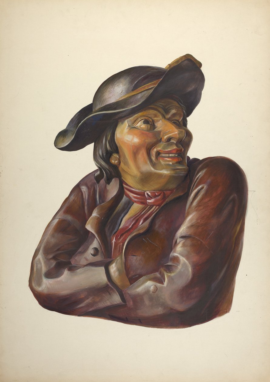 Tavern Bust by Walter Hochstrasser