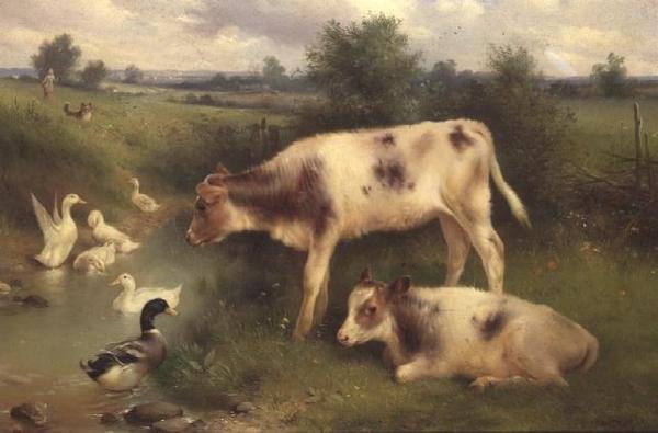 The Duck Pond by Walter Hunt