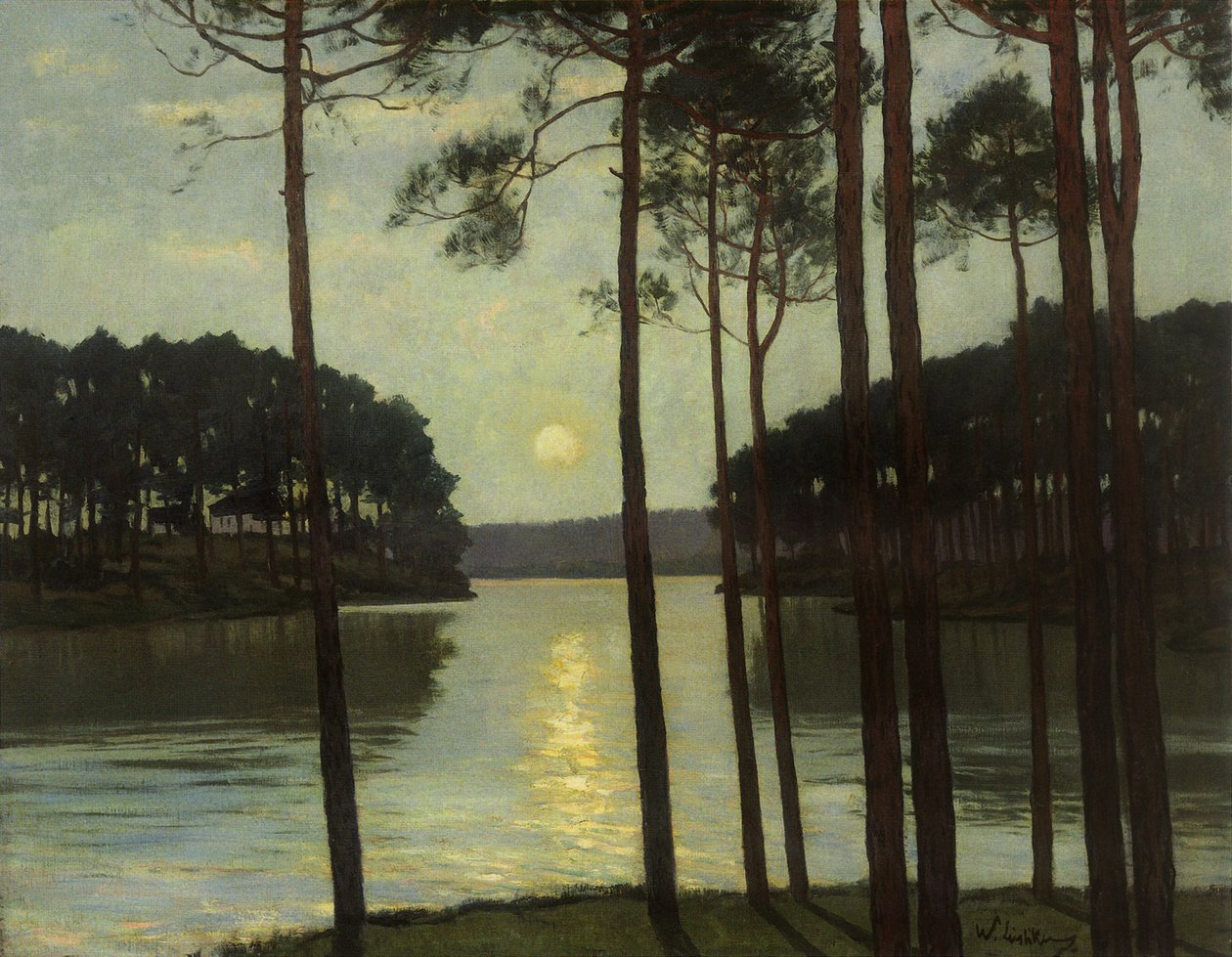 Evening Mood at Schlachtensee by Walter Leistikow