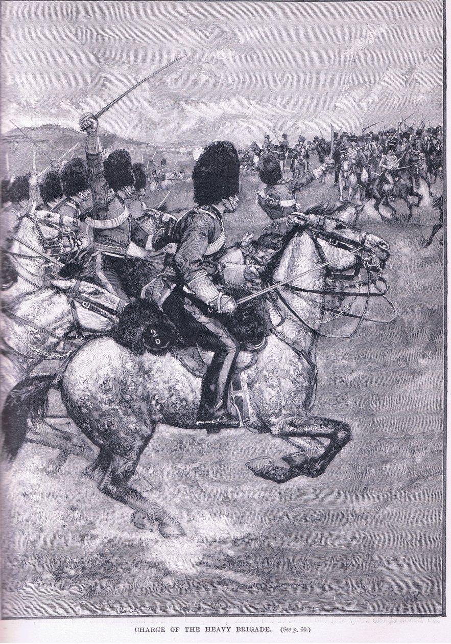 The Charge of the Heavy Brigade by Walter Paget