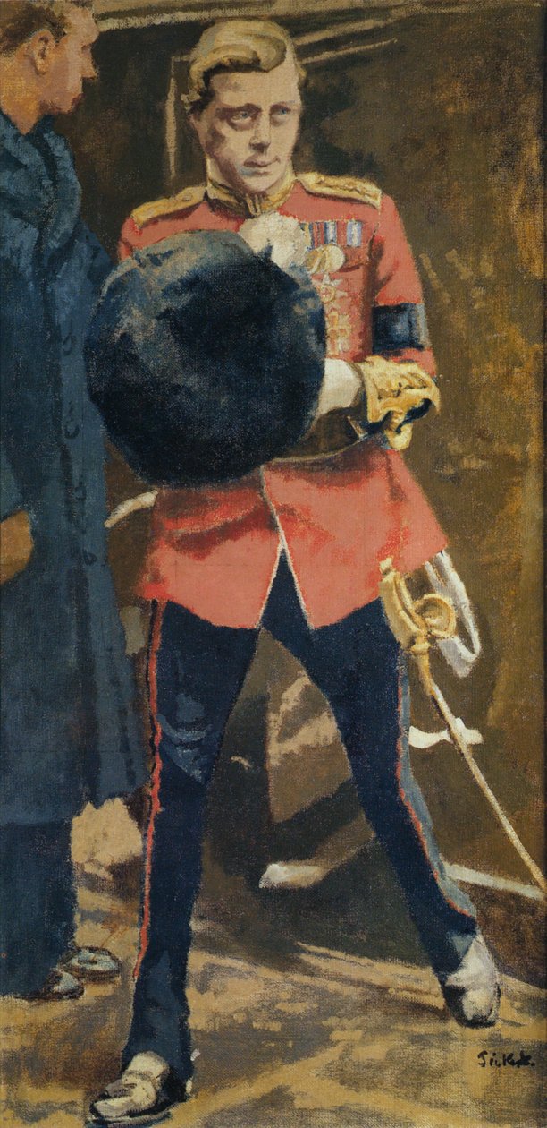 HM King Edward VIII by Walter Richard Sickert