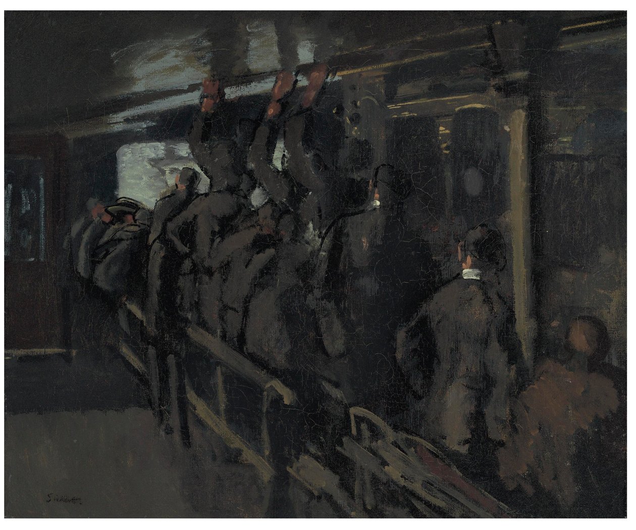 The Gallery at the Old Mogul by Walter Richard Sickert