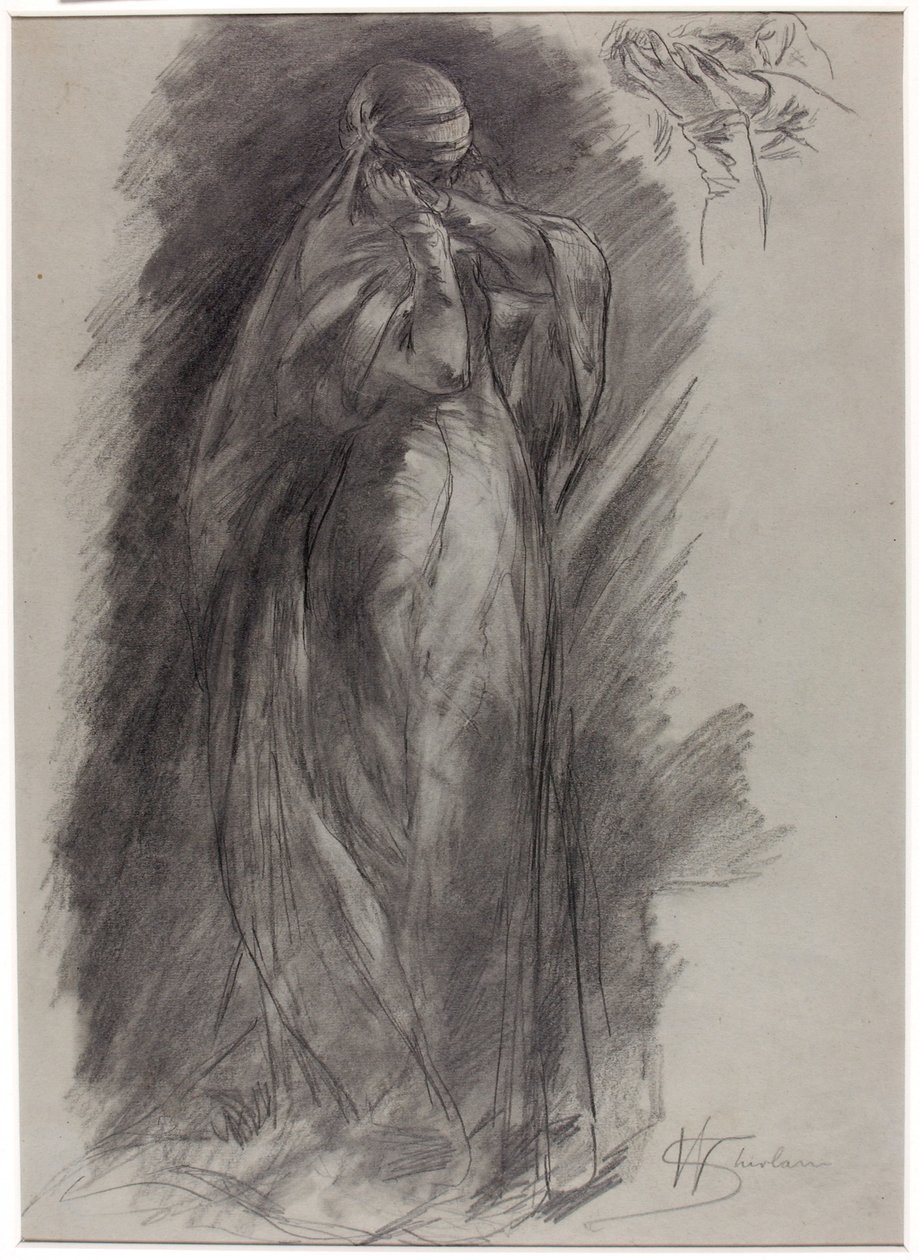 Standing Figure by Walter Shirlaw