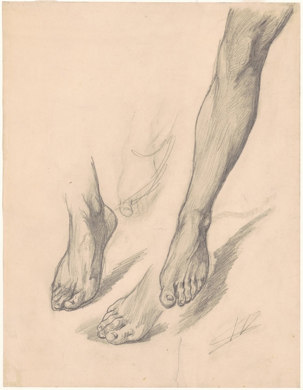 Studies of Feet by Walter Shirlaw