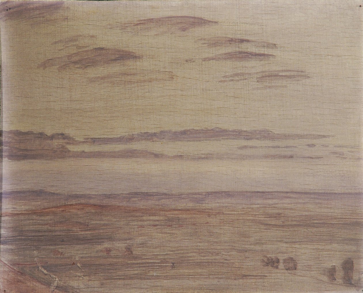 Gloomy Landscape near Eggenburg by Walther Gamerith