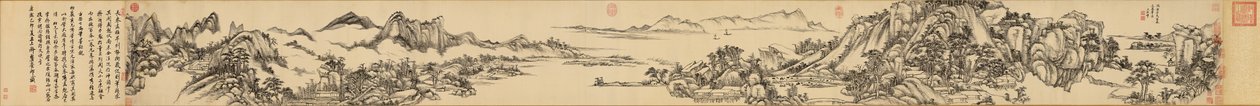 The Fuchun Mountains by Wang Yuanqi