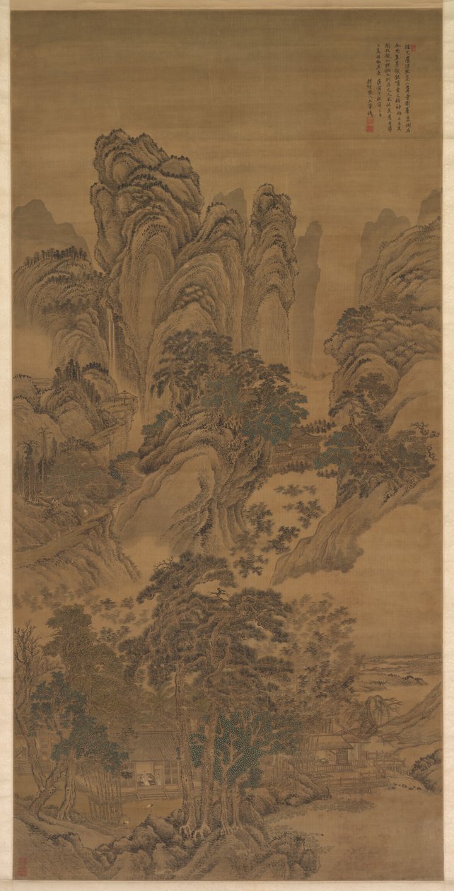 Landscape by Wang Hui