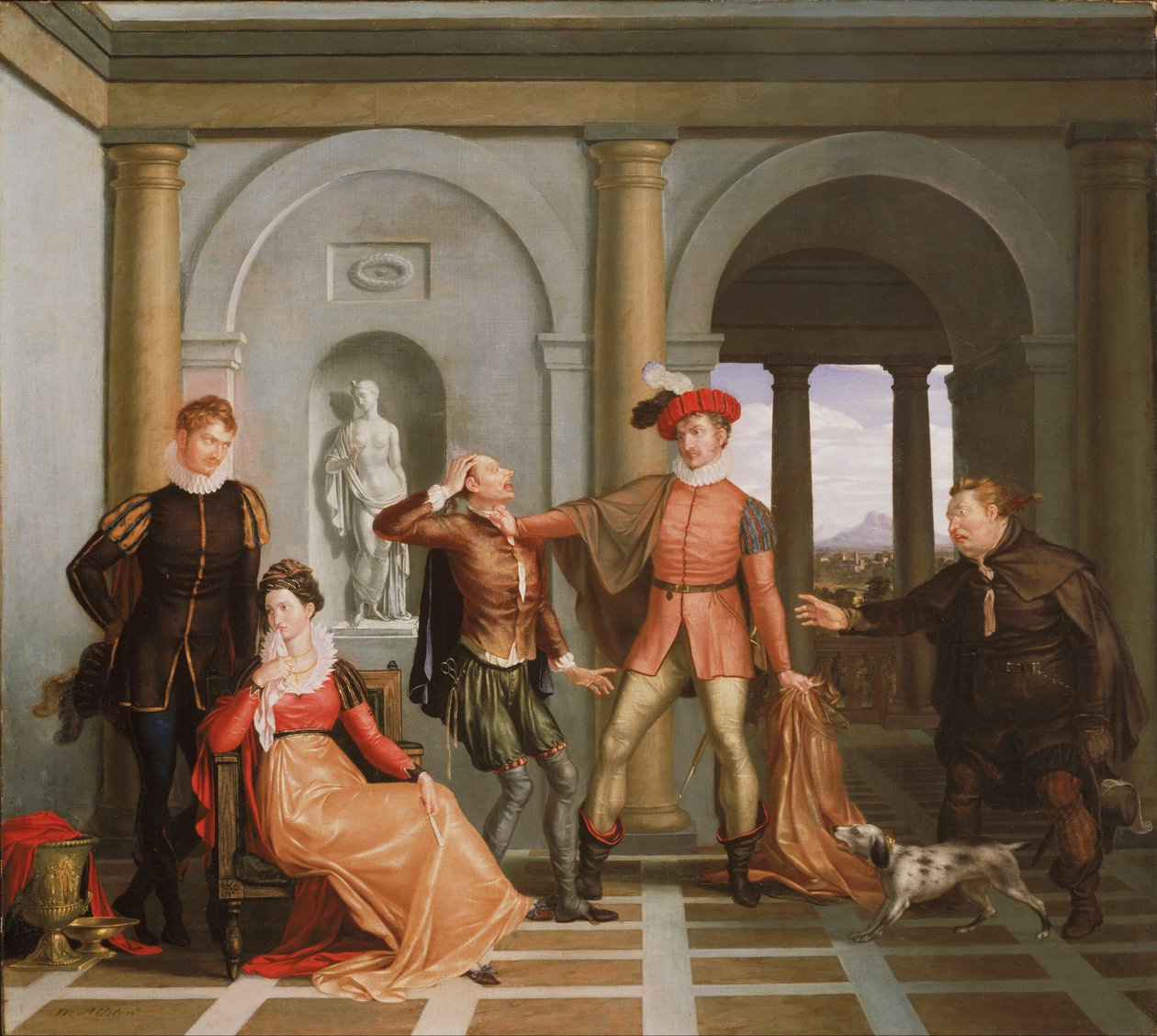 Scene from Shakespeare