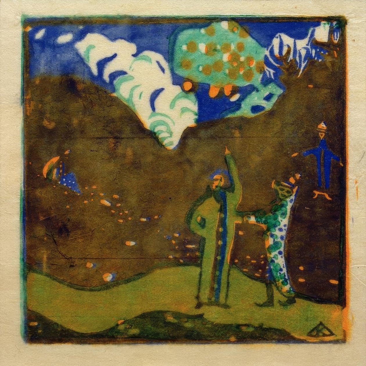 Apple Tree by Wassily Kandinsky