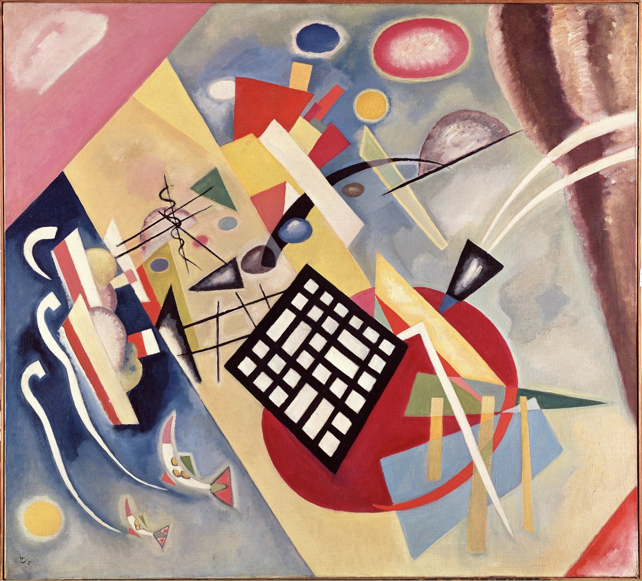 Black Frame by Wassily Kandinsky