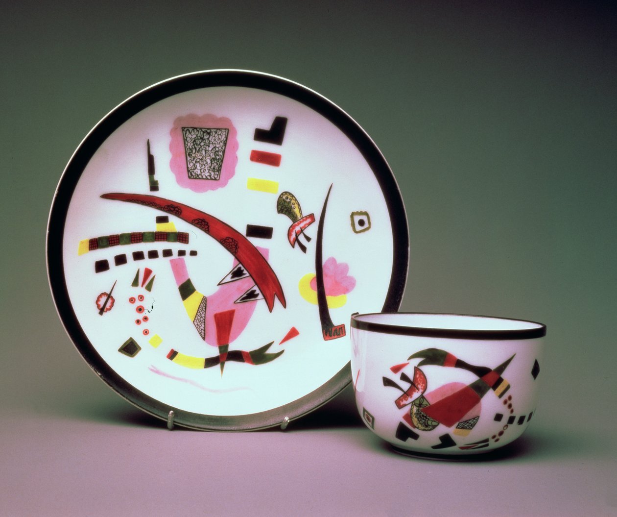 Cup with Saucer by Wassily Kandinsky