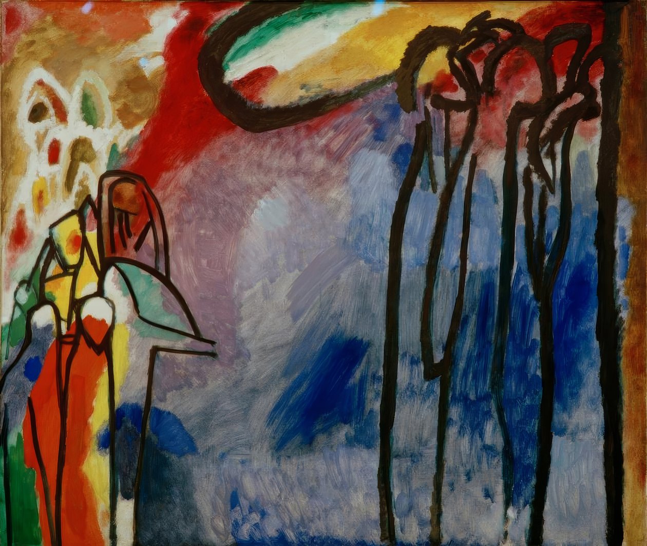 Improvisation 19 by Wassily Kandinsky