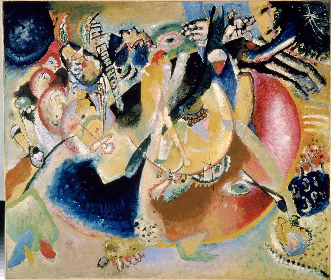 Improvisation of Cold Forms by Wassily Kandinsky