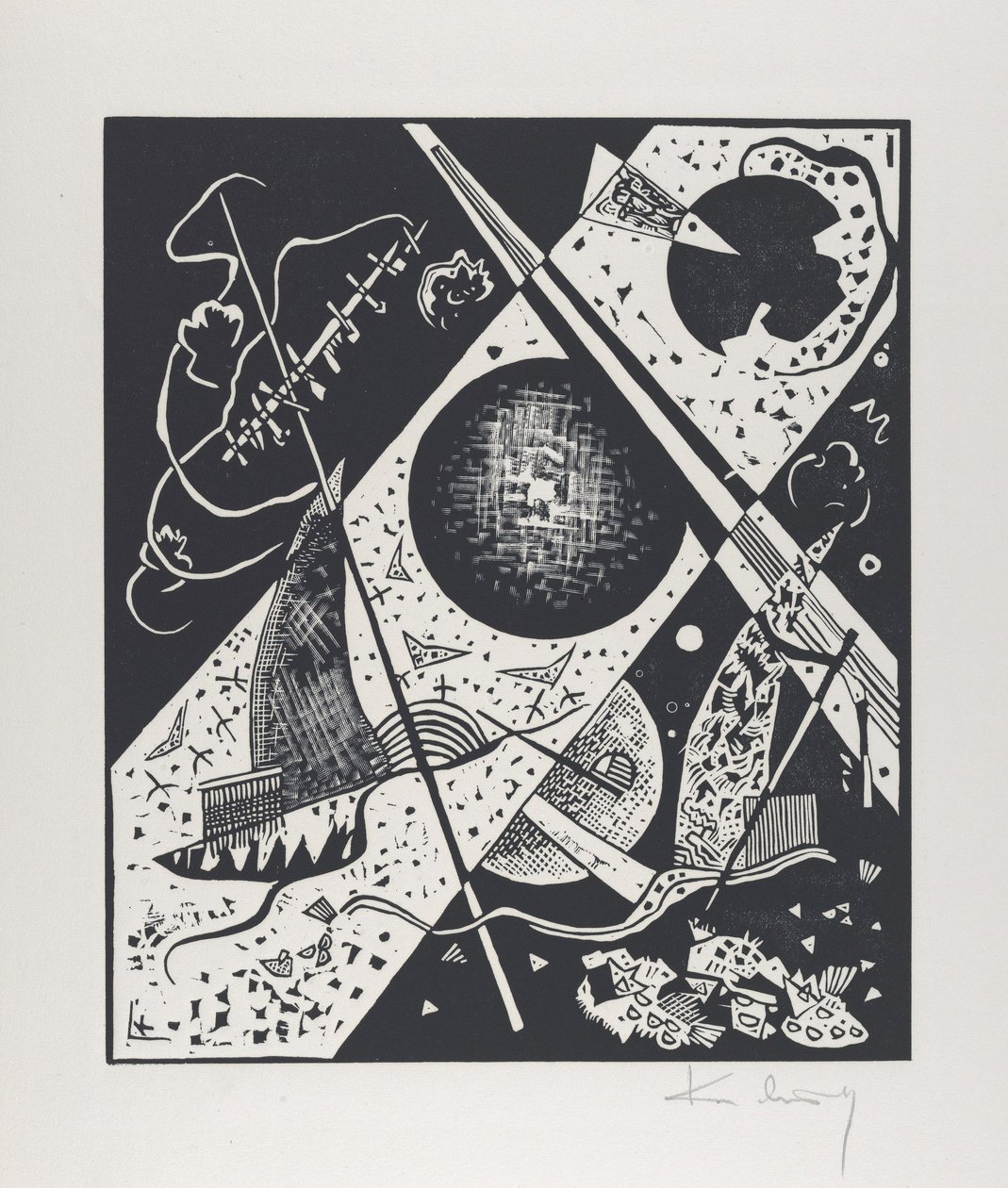 Small Worlds VI, 1922 by Wassily Kandinsky