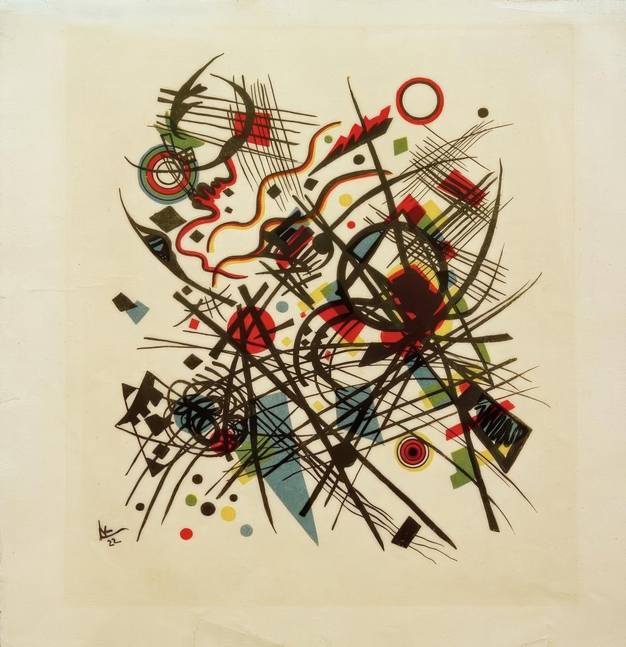 Composition by Wassily Kandinsky