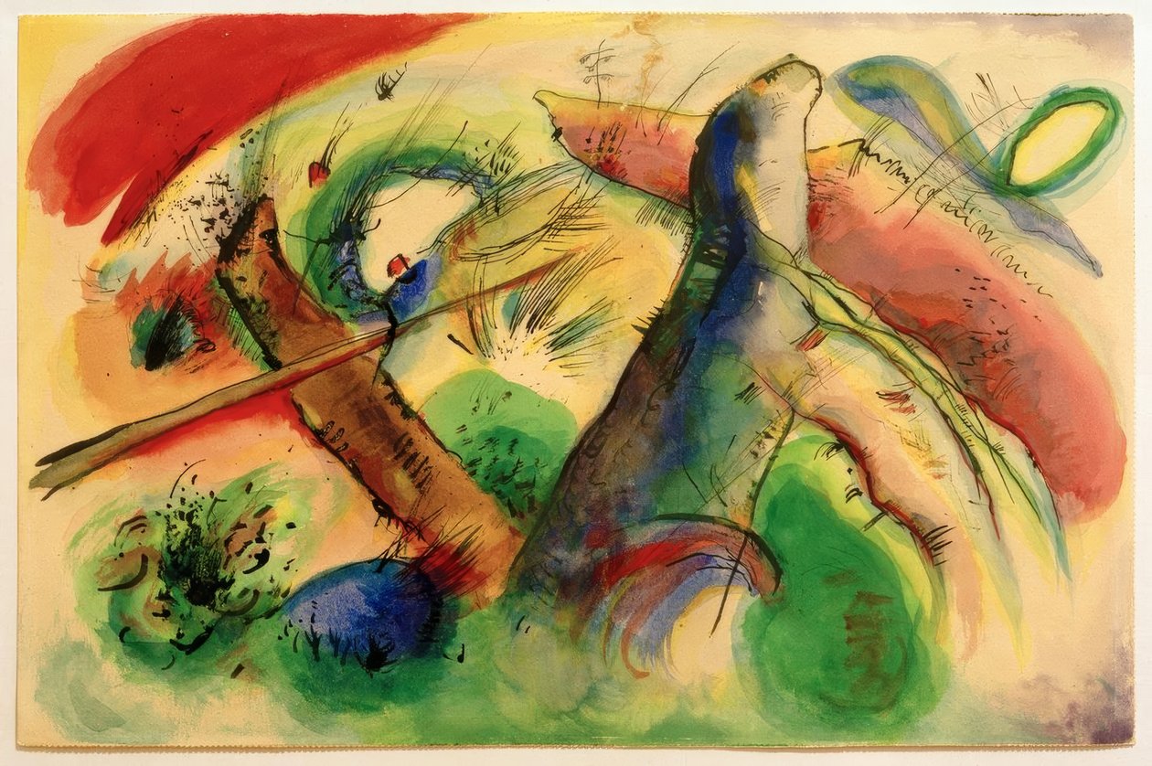 Composition E by Wassily Kandinsky