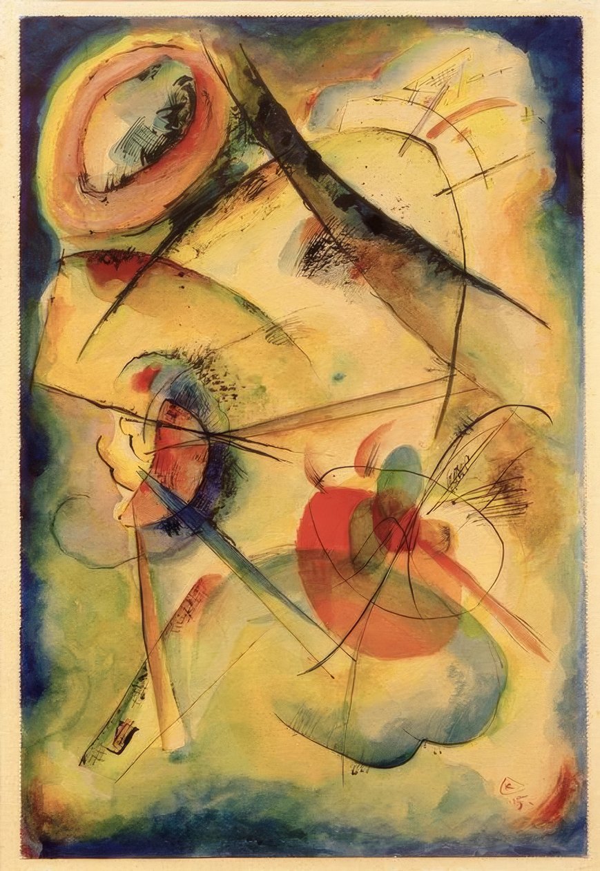Composition Z by Wassily Kandinsky