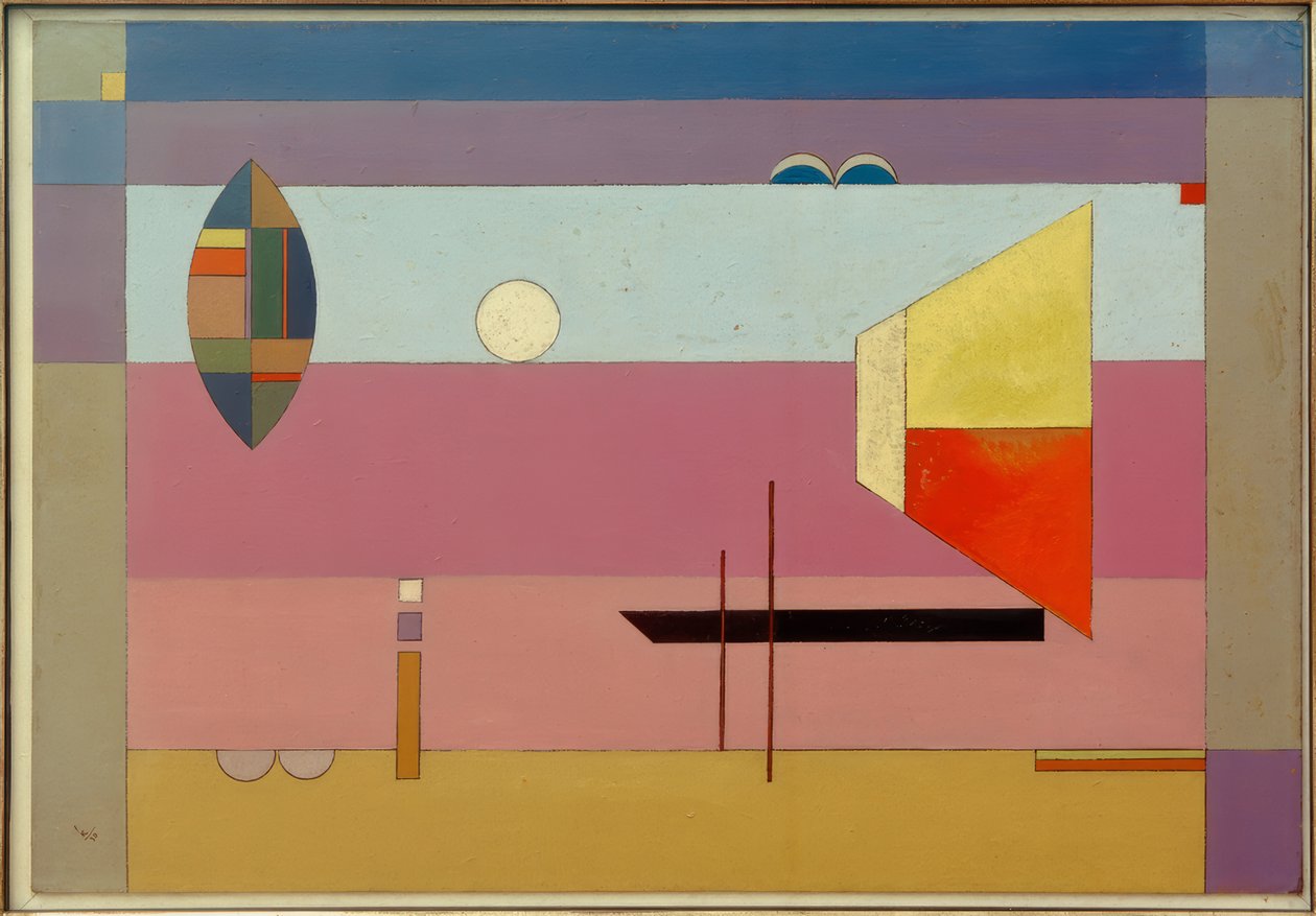 Cool Stripes by Wassily Kandinsky