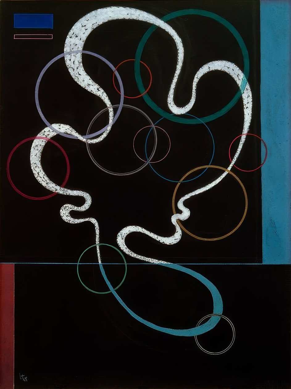 Line with Accompaniment by Wassily Kandinsky