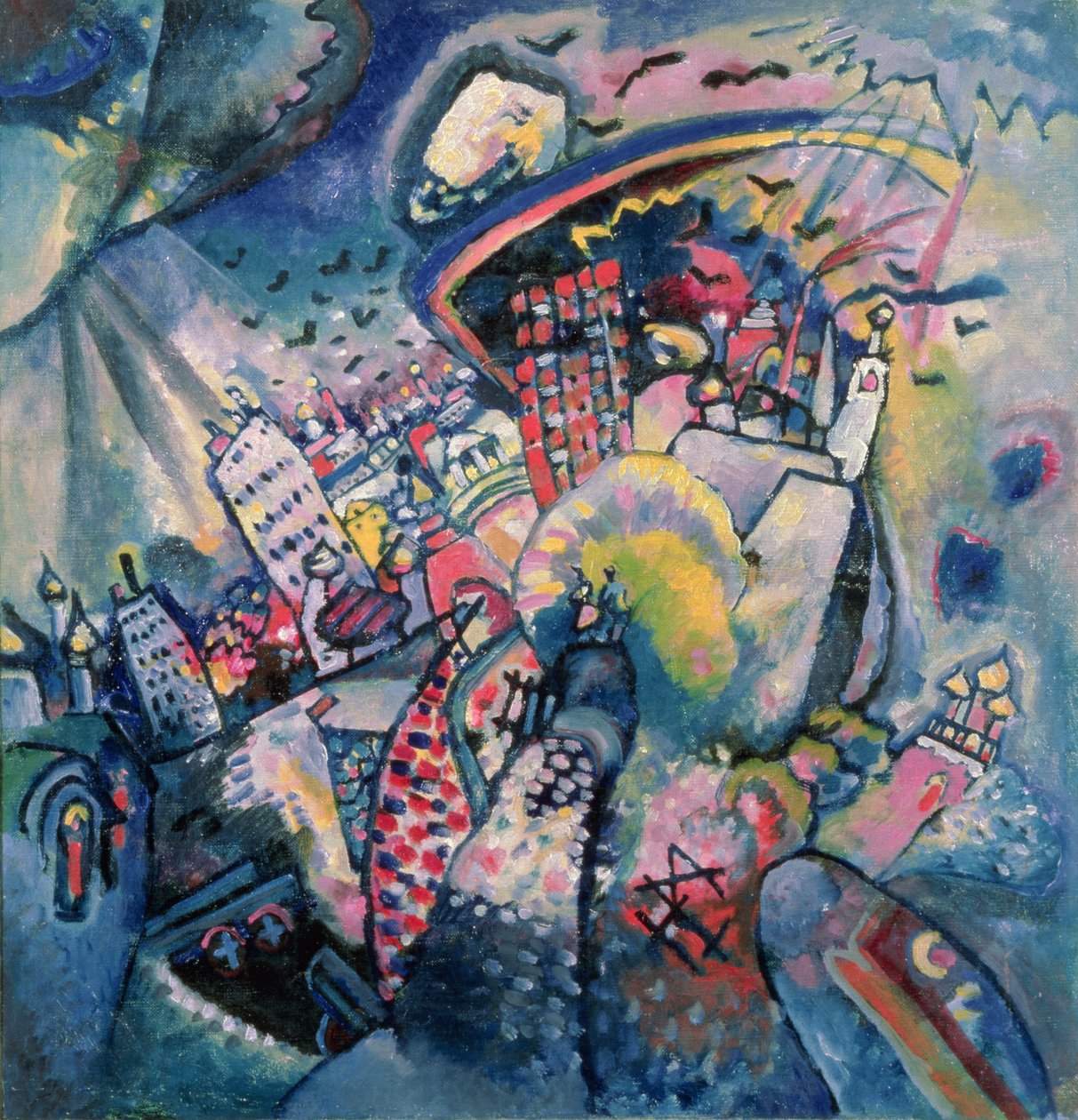 Moscow I by Wassily Kandinsky