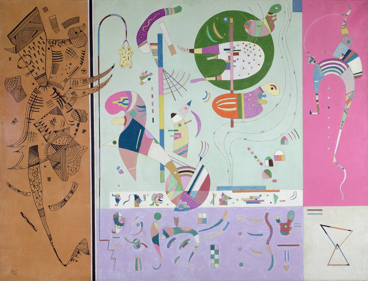 Parties Diverses by Wassily Kandinsky