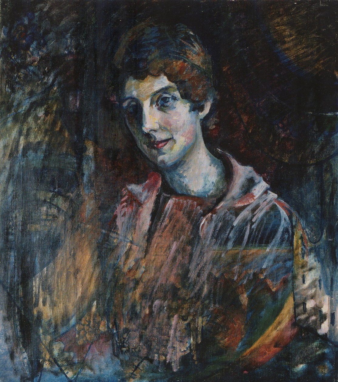 Portrait of Nina Kandinsky by Wassily Kandinsky