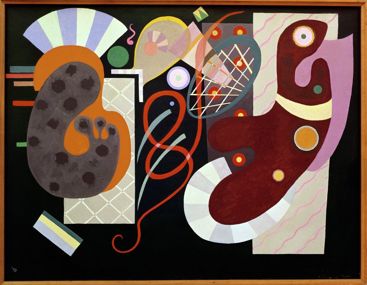 Red Knot by Wassily Kandinsky