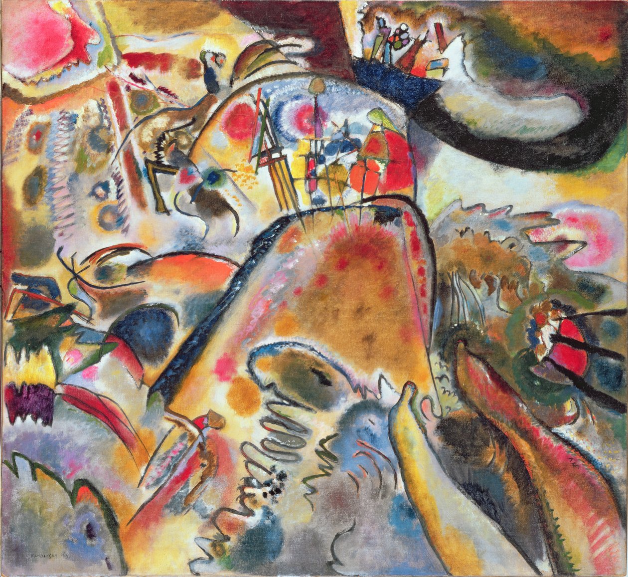 Small Pleasures by Wassily Kandinsky