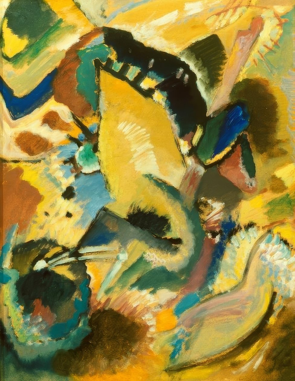 Study for the Mural for Edwin R. Campbell No. 2 by Wassily Kandinsky