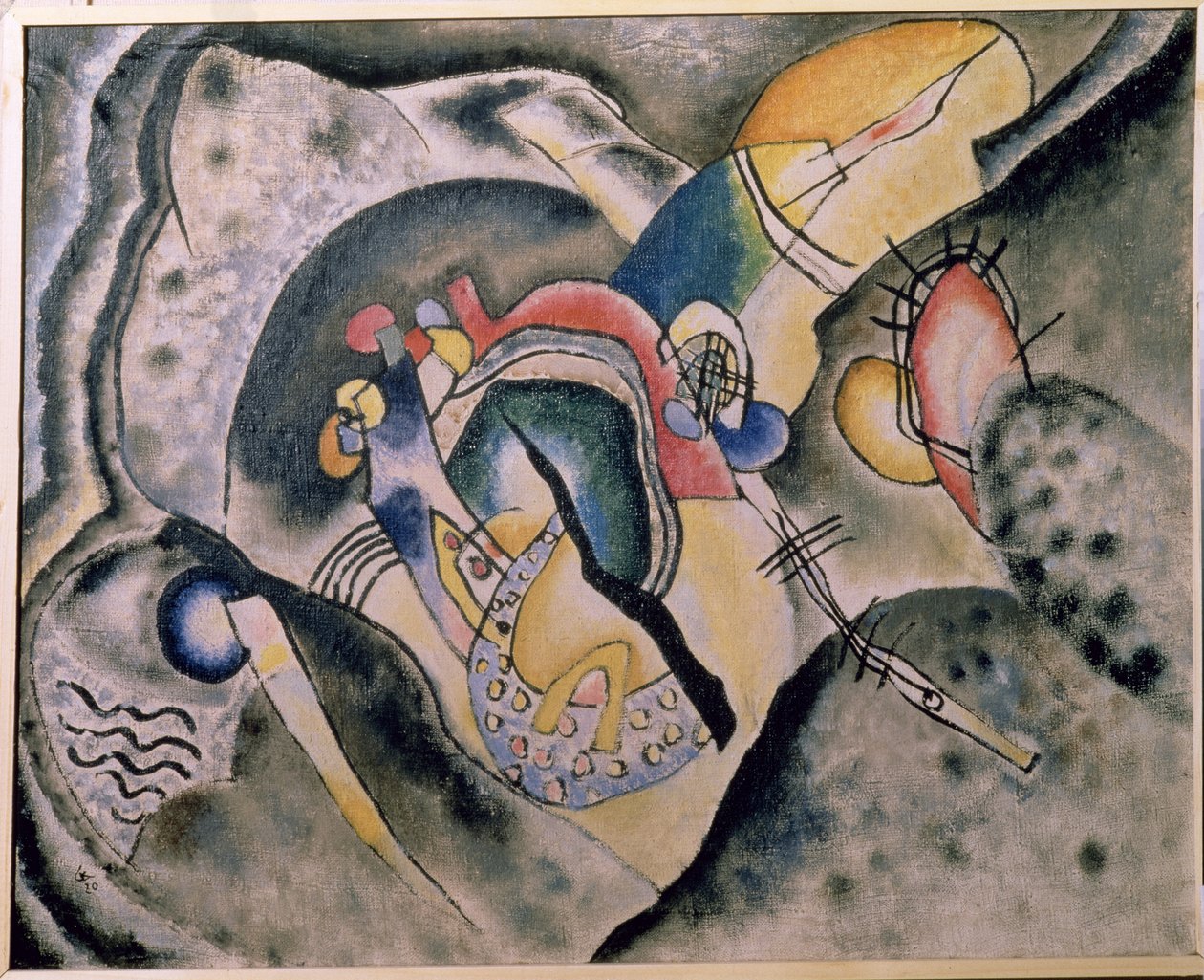 The Black Stroke, 1920 by Wassily Kandinsky