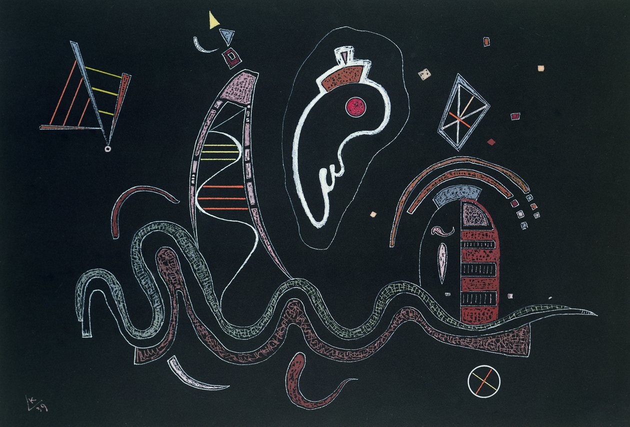 The Entourage, 1939 by Wassily Kandinsky