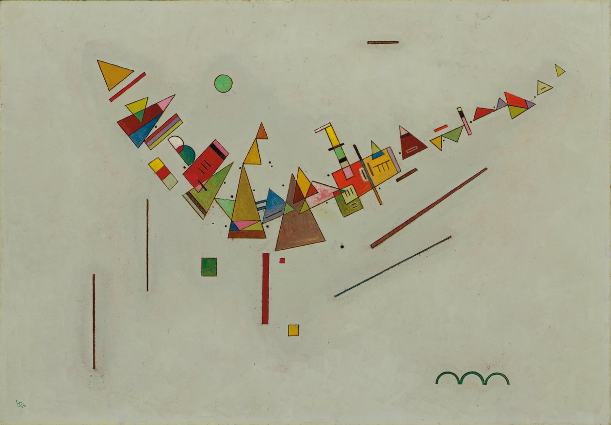 Angular Swing by Wassily Kandinsky