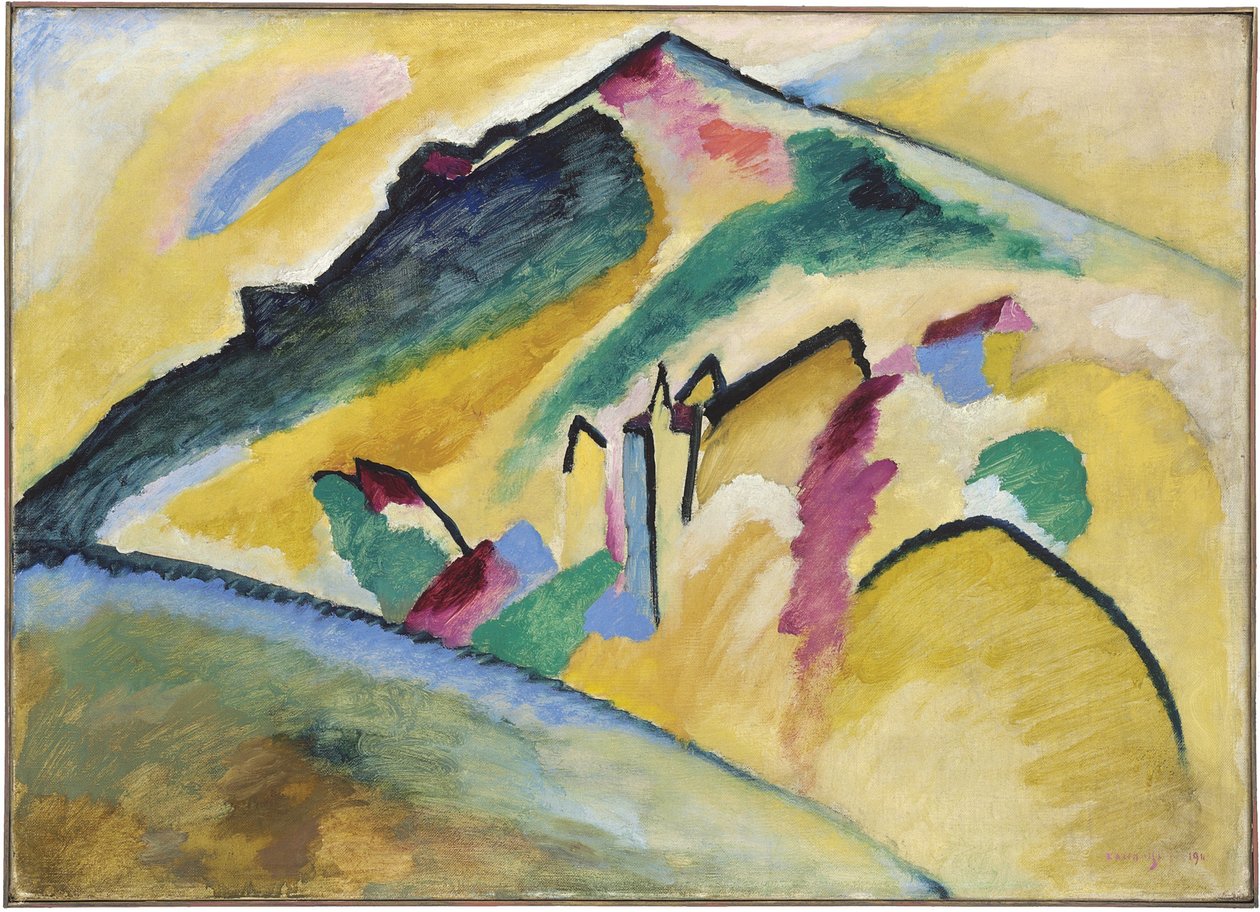 Autumn Landscape by Wassily Kandinsky