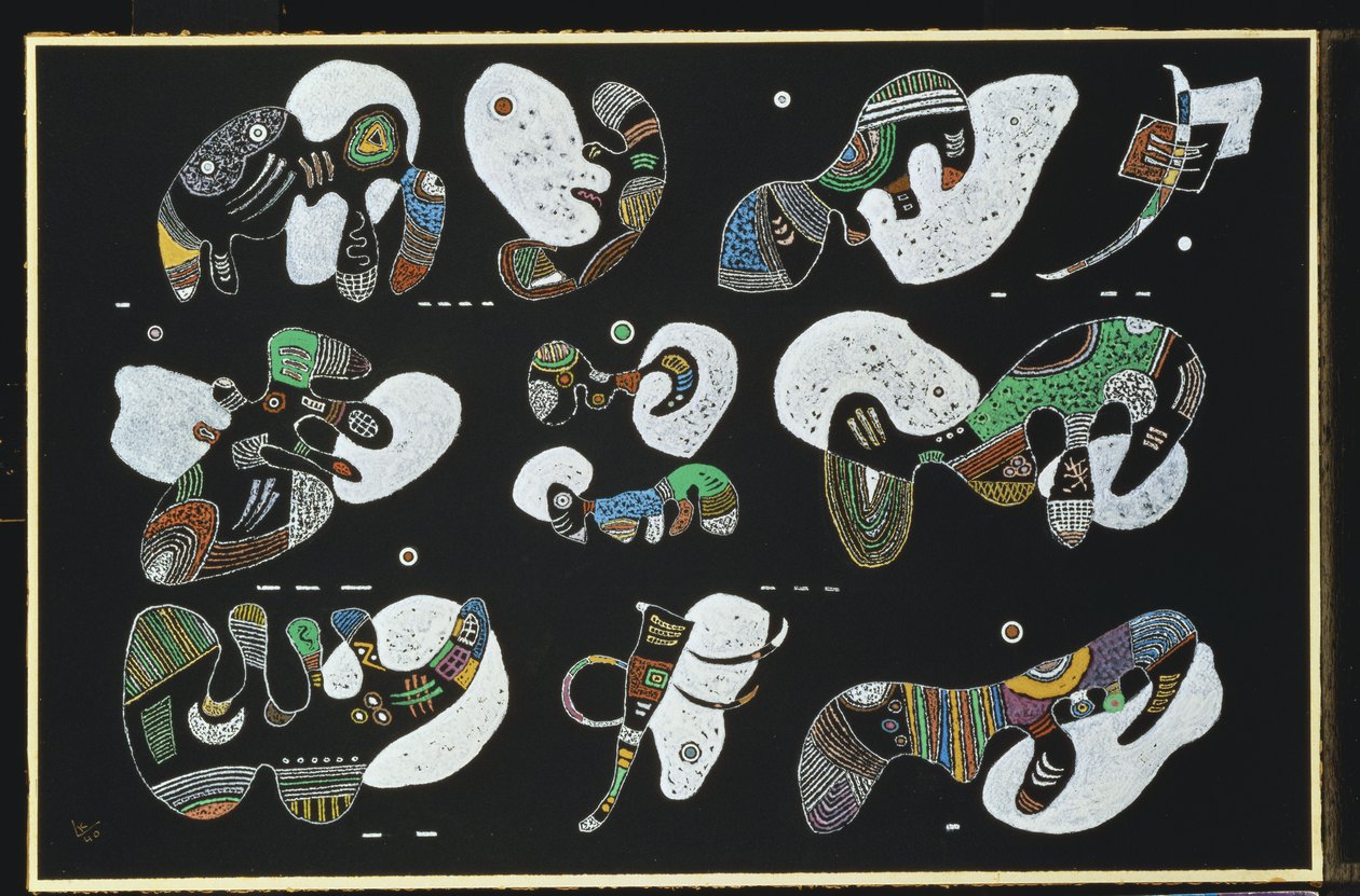 Composition by Wassily Kandinsky