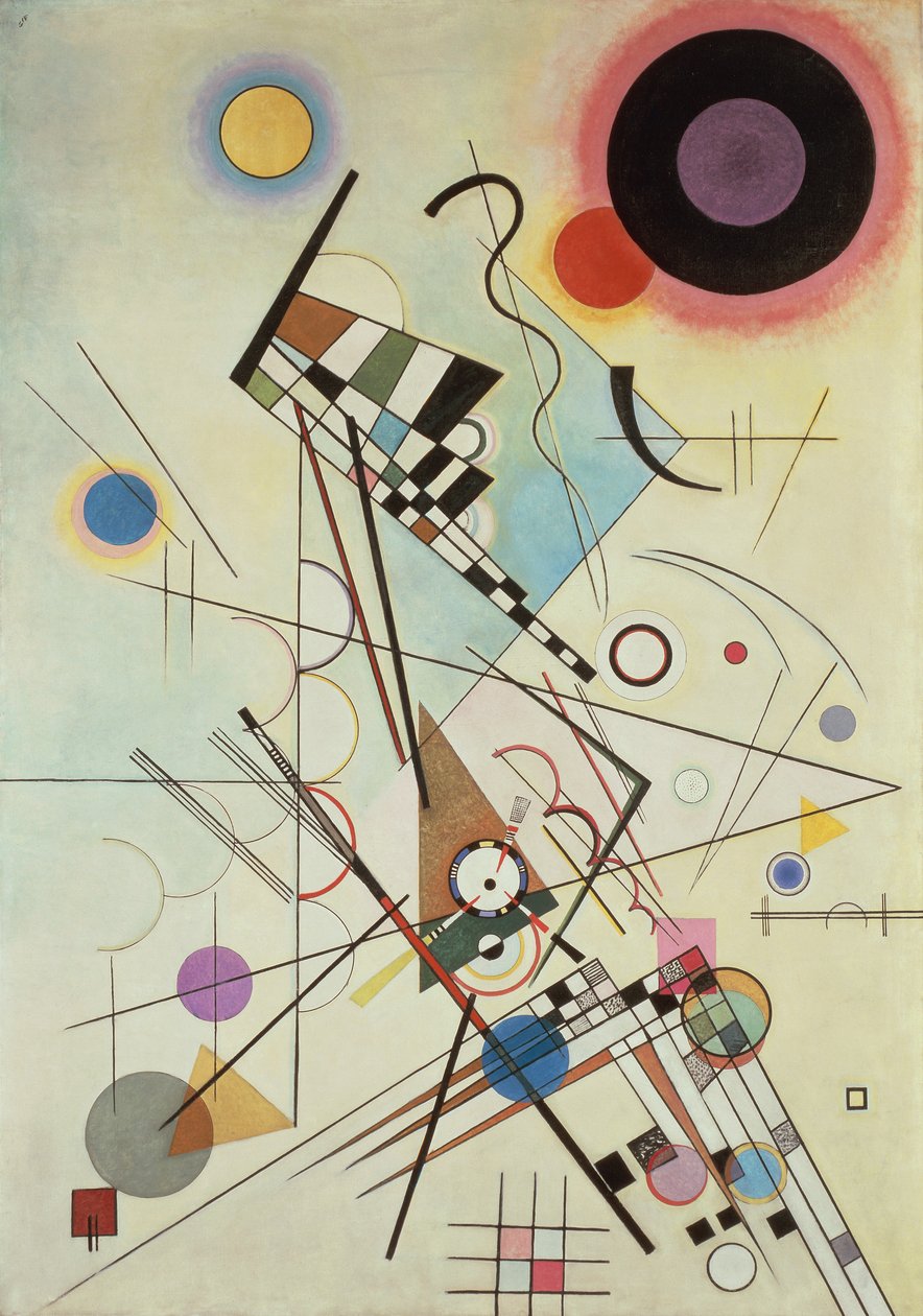 Composition 8 by Wassily Kandinsky
