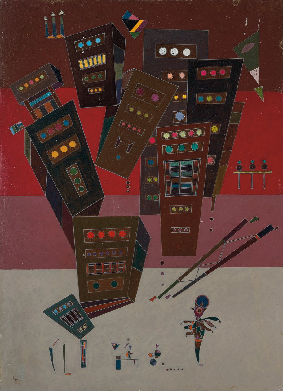 Darkness by Wassily Kandinsky
