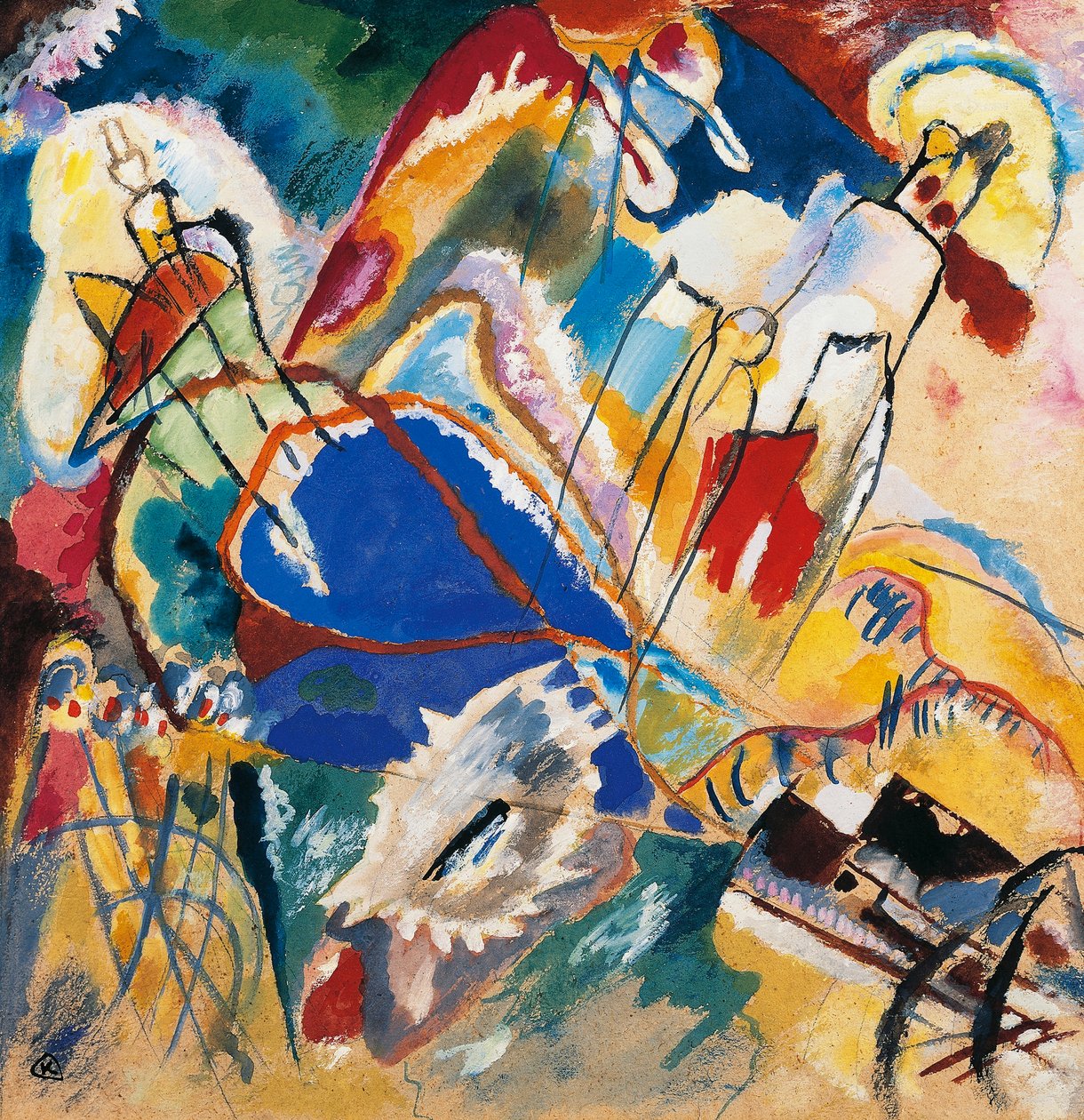 Improvisation No 30 (Cannons) by Wassily Kandinsky