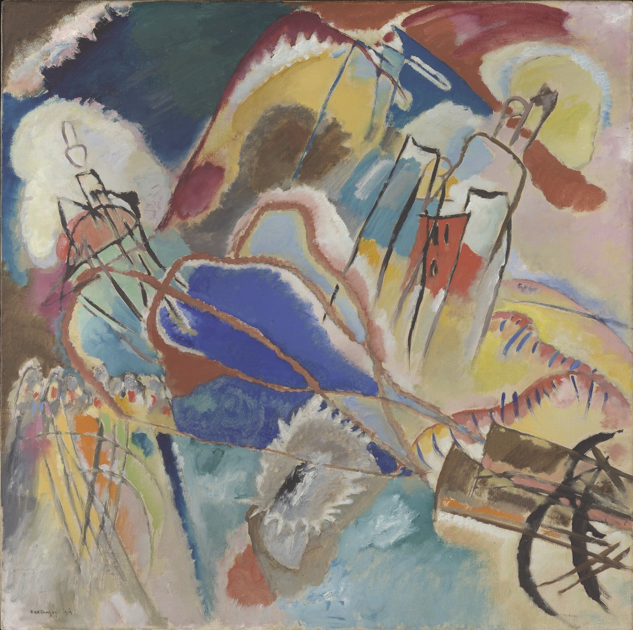 Improvisation No. 30 by Wassily Kandinsky