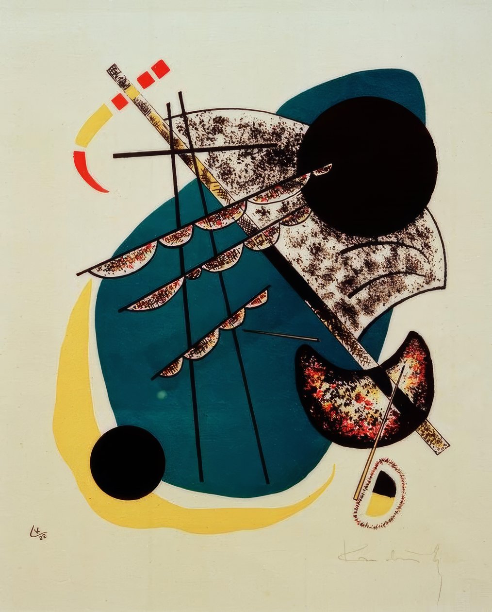 Small Worlds II by Wassily Kandinsky
