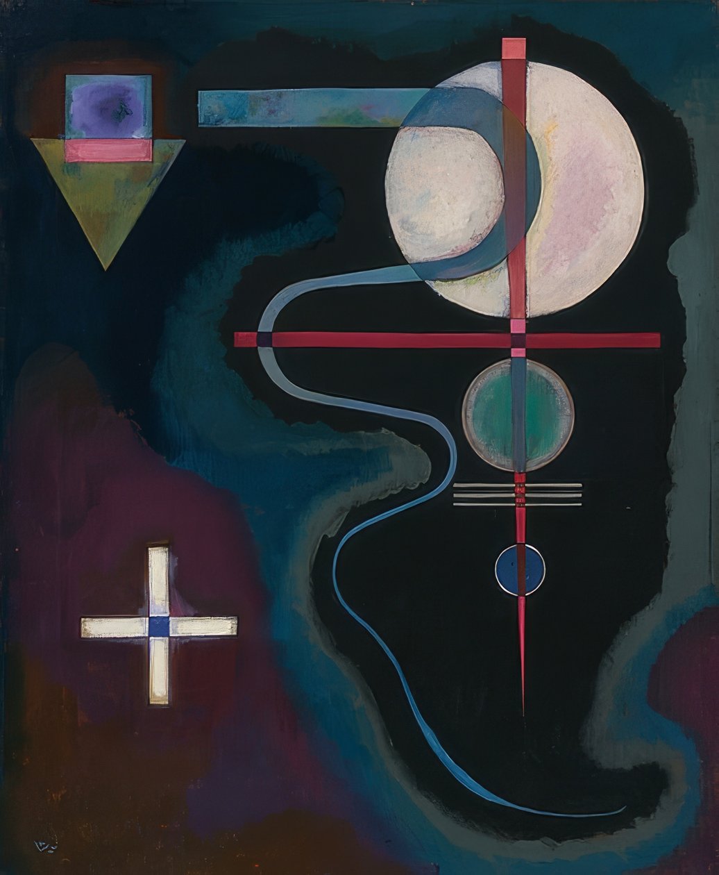 Cool Energy. 1926 by Wassily Kandinsky
