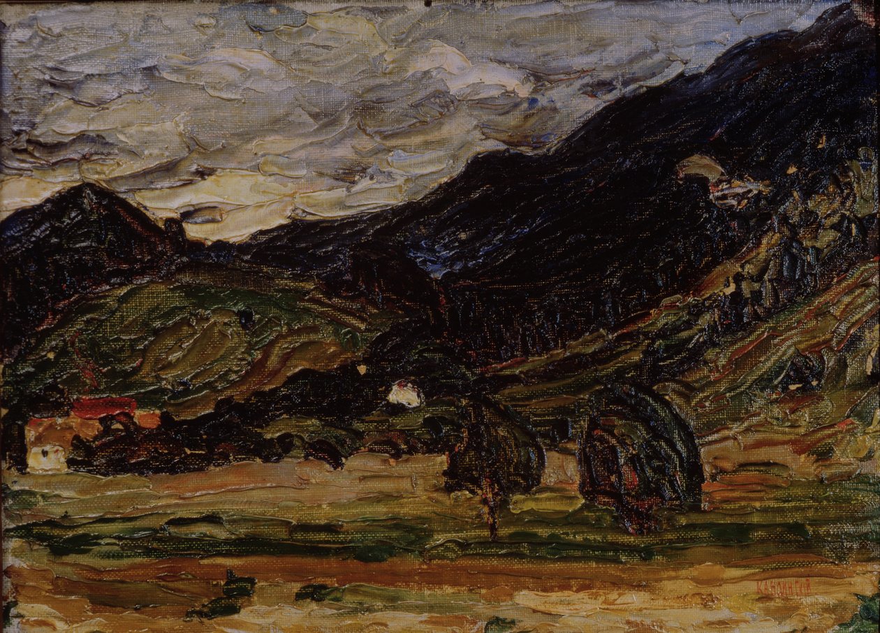 Landscape by Wassily Kandinsky