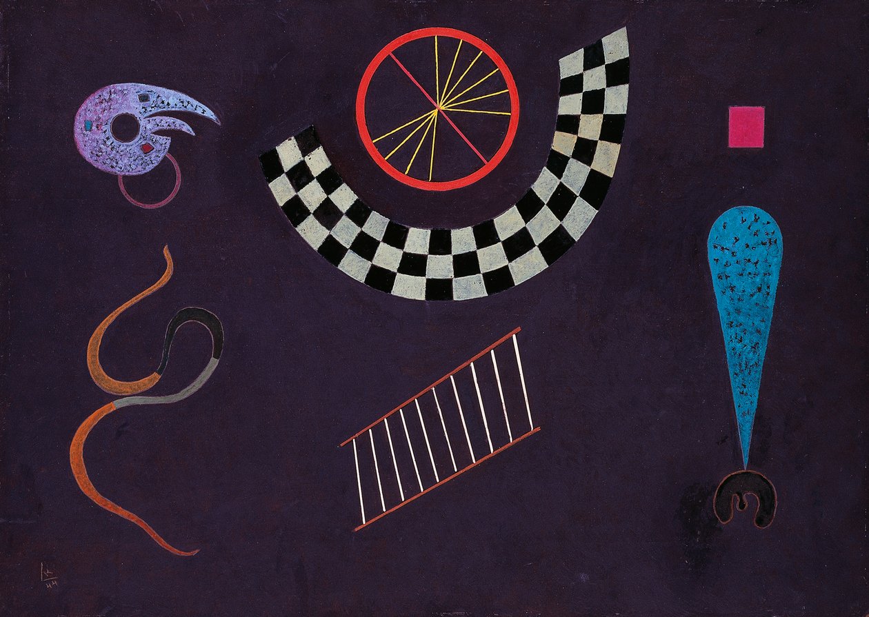 Ribbon with Squares by Wassily Kandinsky