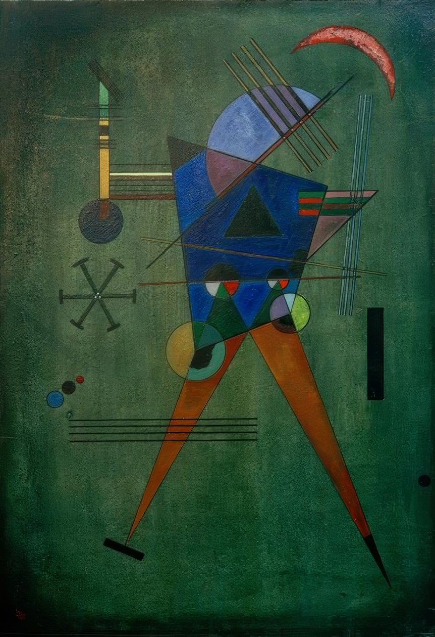 Black Triangle by Wassily Kandinsky