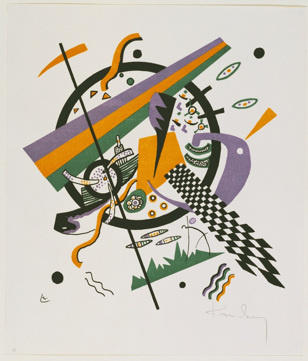 Small Worlds IV, 1922 by Wassily Kandinsky