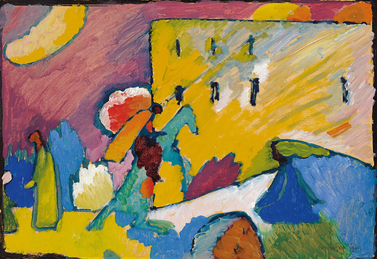Study for Improvisation 3 by Wassily Kandinsky