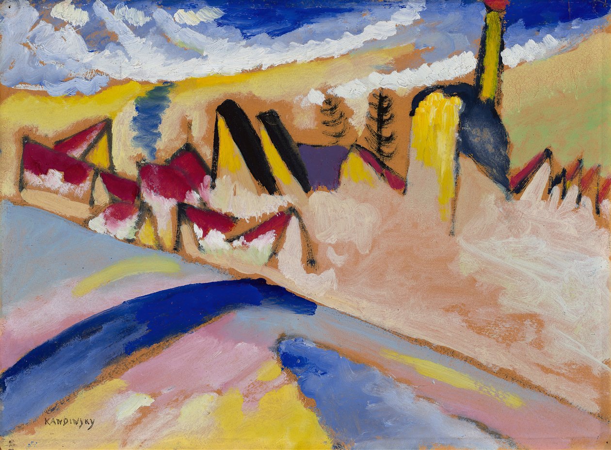 Study for Winter No. II, 1910-1911 by Wassily Kandinsky