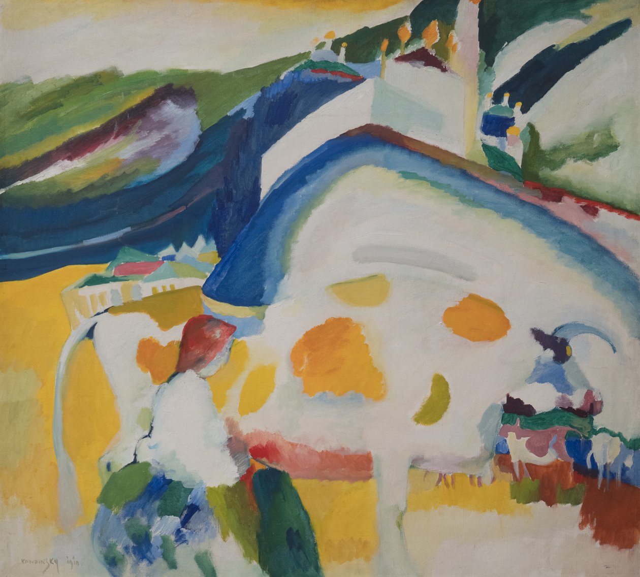 The Cow by Wassily Kandinsky