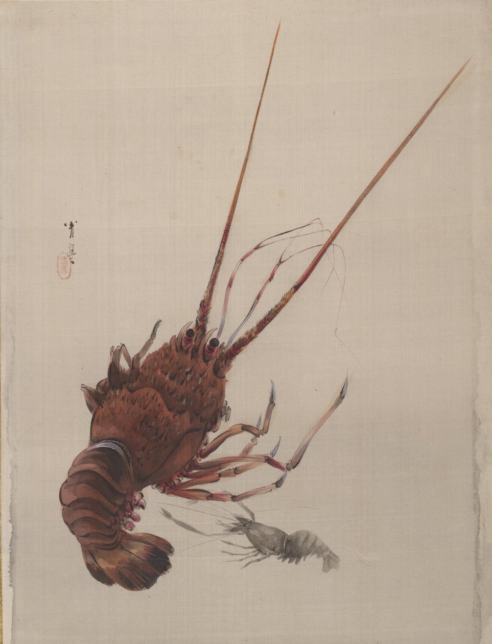 Crayfish by Watanabe Seitei